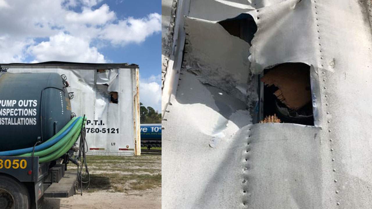 Rocket engine test in Cocoa sends debris flying, starts fire - WKMG News 6 & ClickOrlando thumbnail