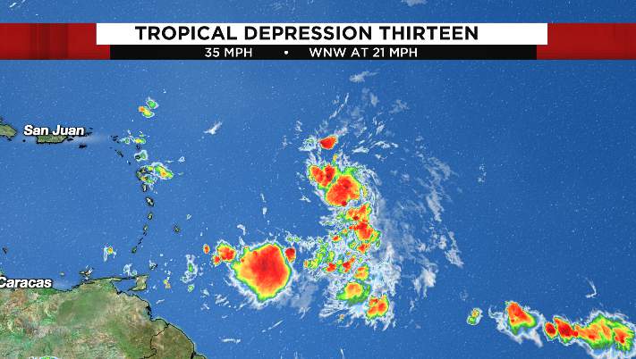 Tropical Tracker: Florida, North Gulf Coast should watch Tropical Depression 13 closely