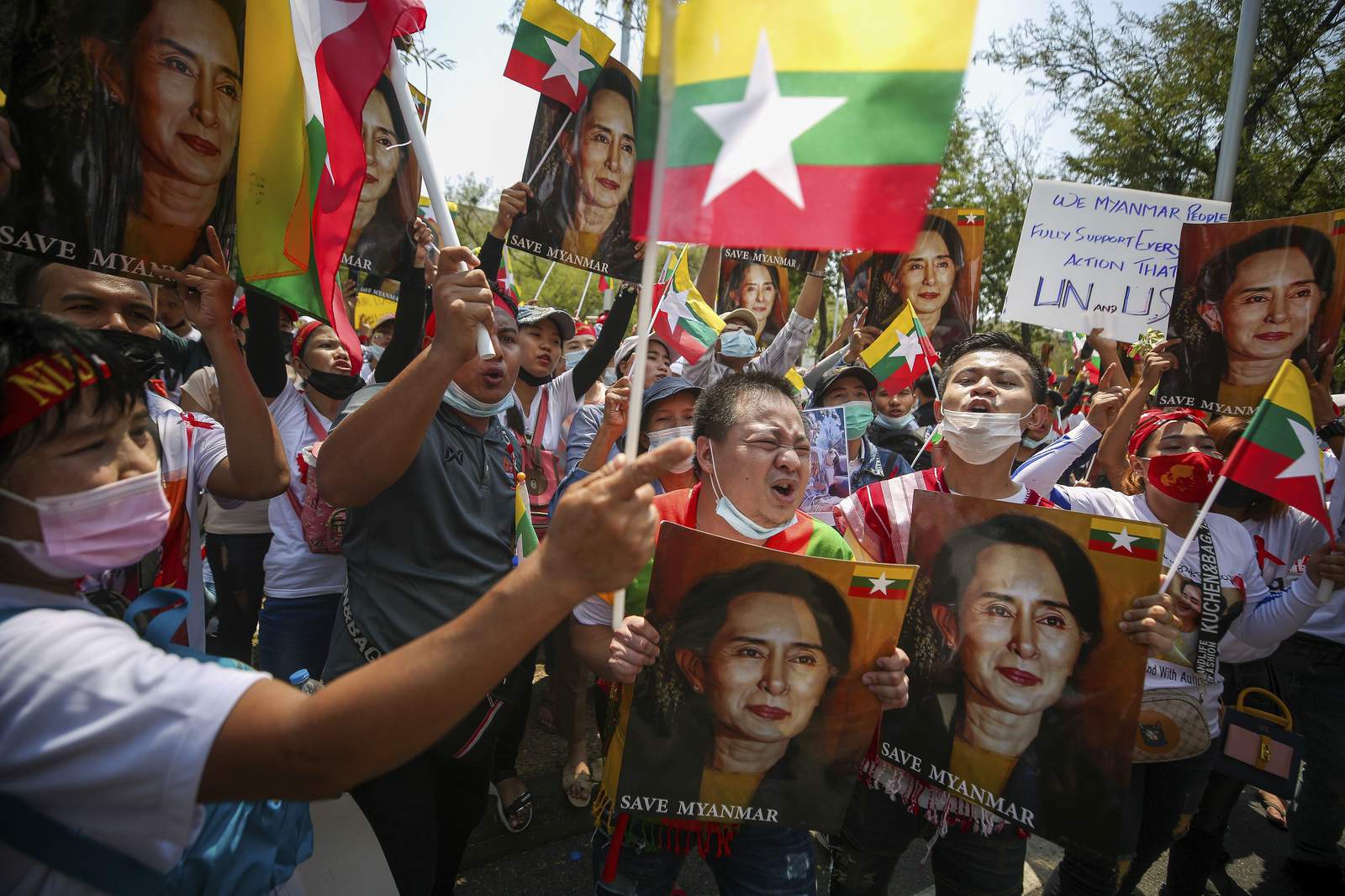 UN calls for reversal of Myanmar coup and condemns violence