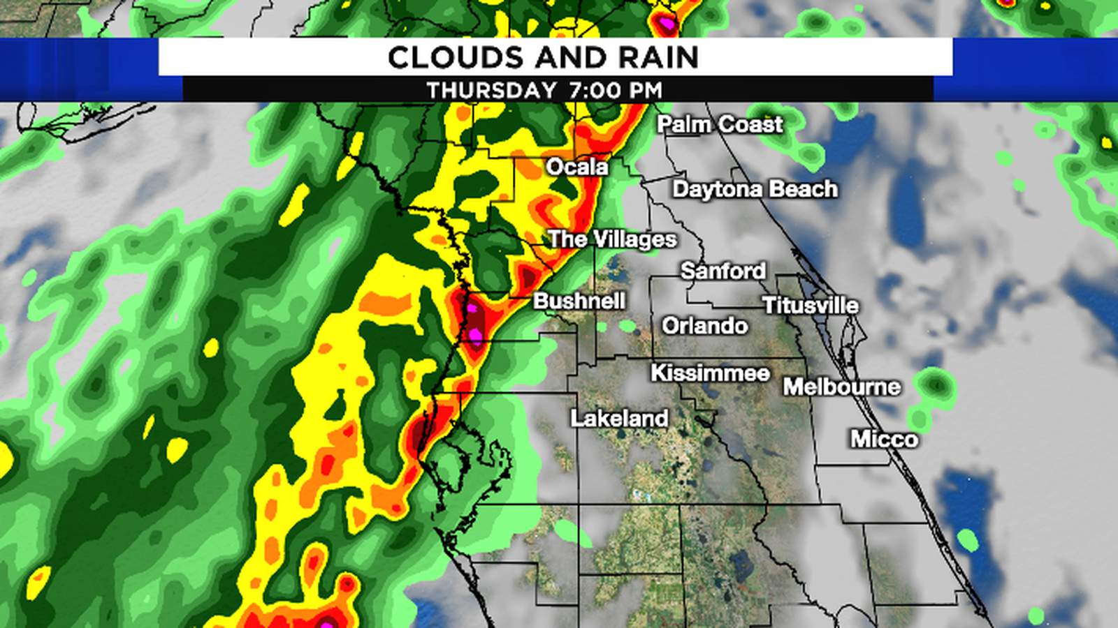 LIVE RADAR: Here’s when you can expect storms on Christmas Eve