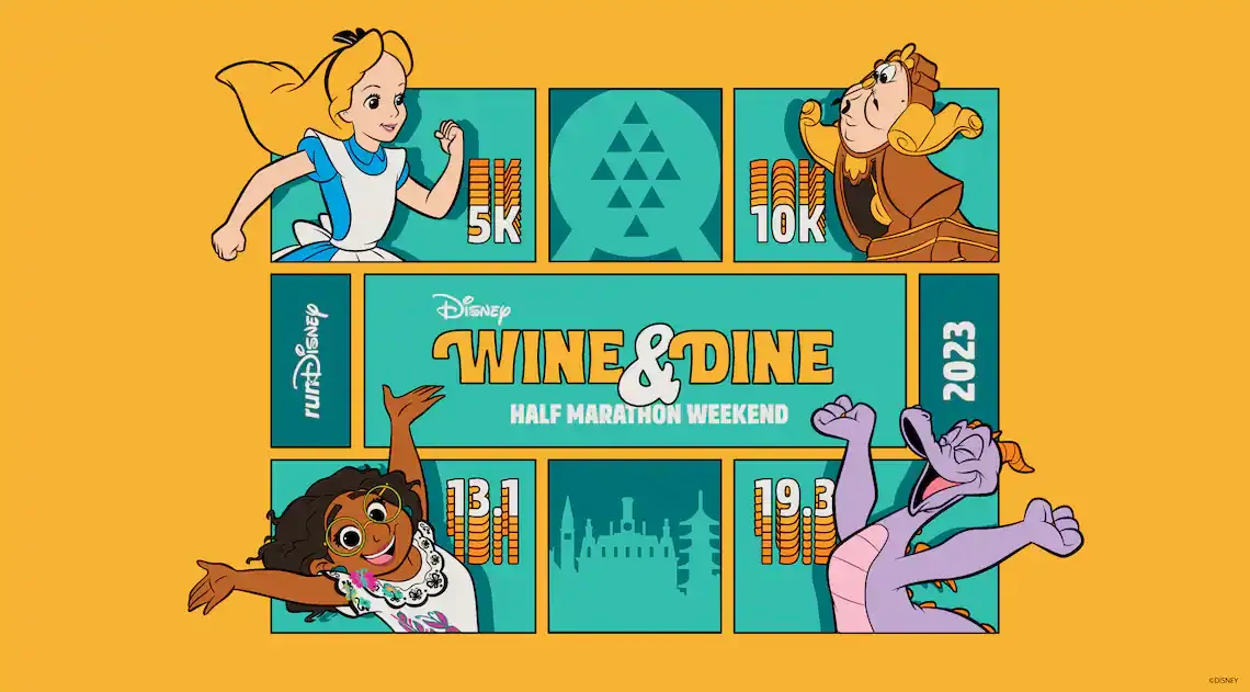 ‘Encanto’ and Figment among themes for runDisney 2023 Wine & Dine Half Marathon Weekend