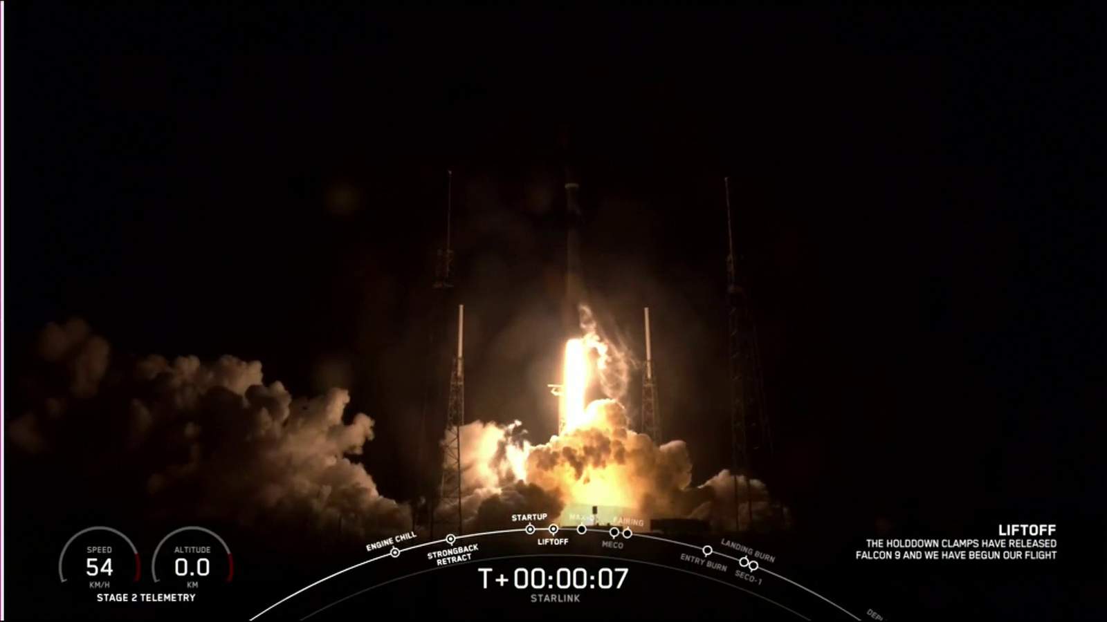REWATCH: SpaceX launches another round of Starlink satellites from Cape Canaveral