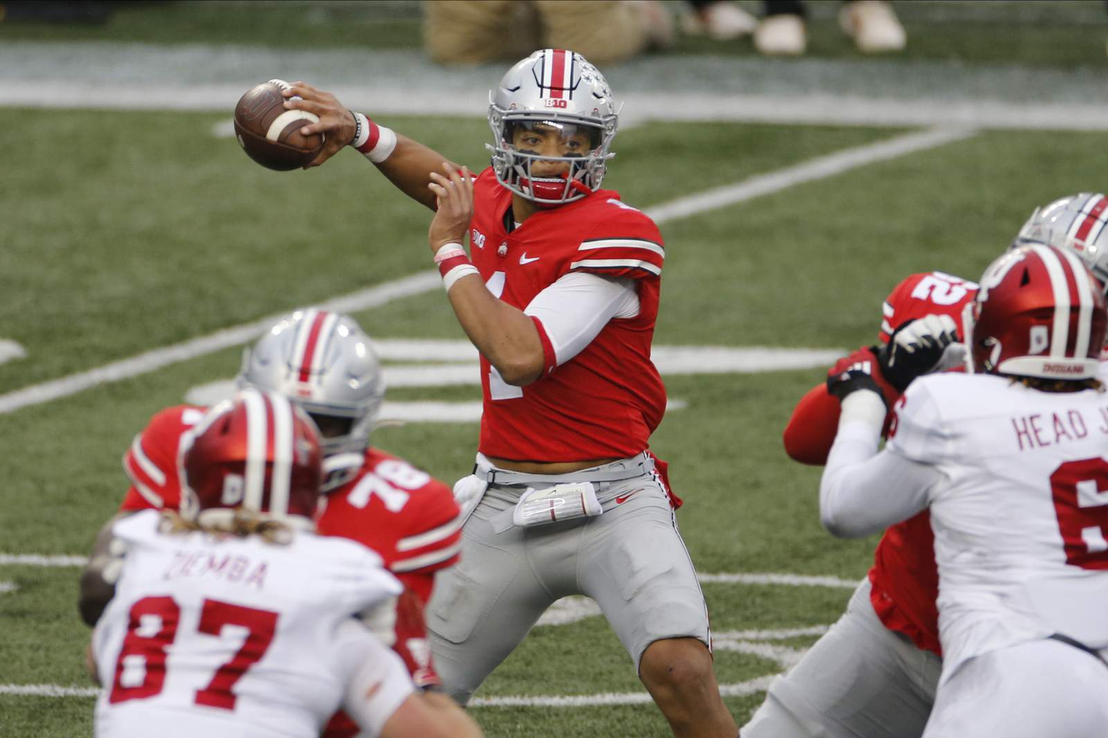 AP All-Big Ten: Ohio State's Fields, Indiana's Allen honored