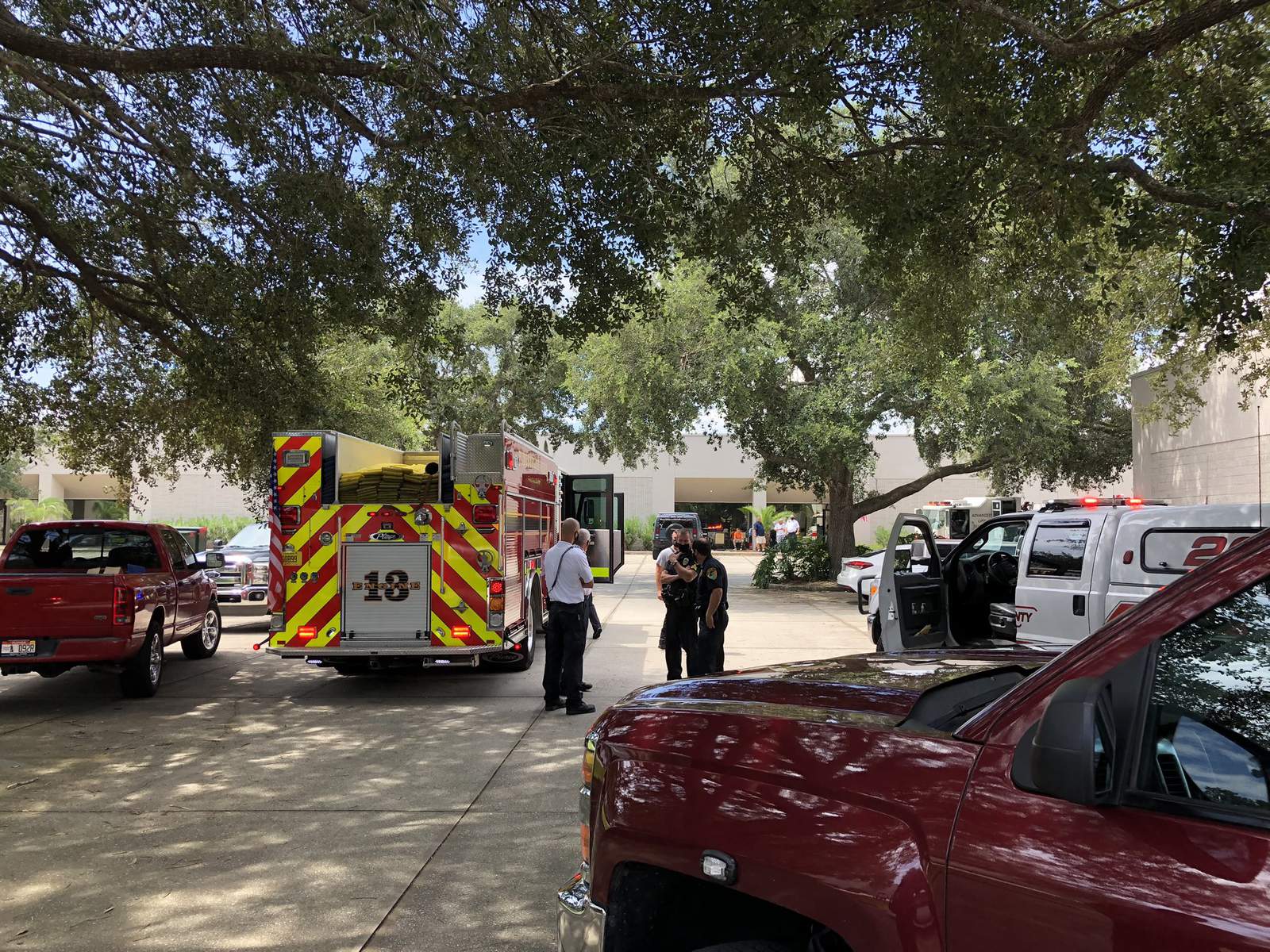 1 injured in explosion near hand sanitizer facility in Titusville