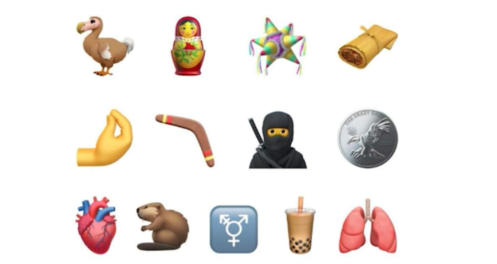 New Apple emojis including bubble tea, ninja coming soon