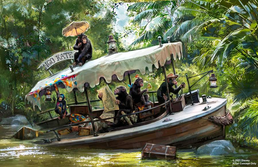 Expect more monkey business with Disney’s new Jungle Cruise storyline