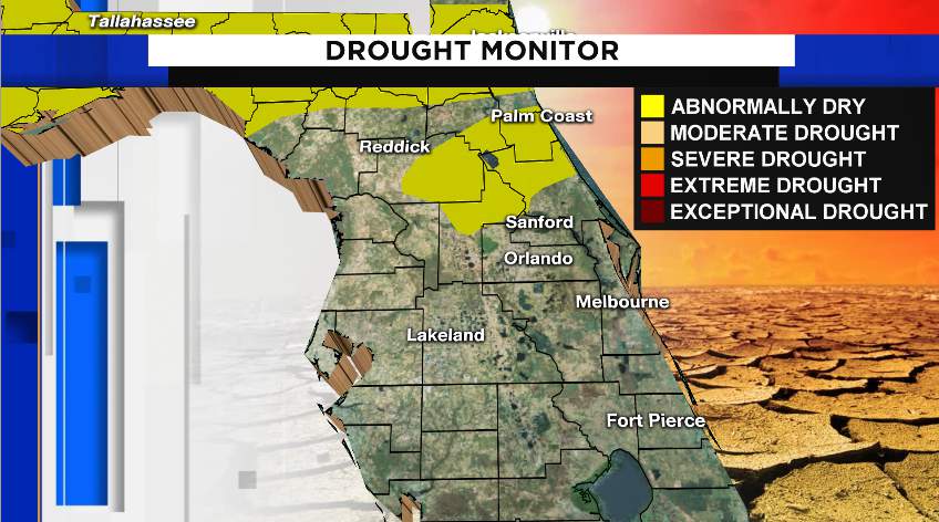Heavy rain showers take a big bite out of Central Florida drought
