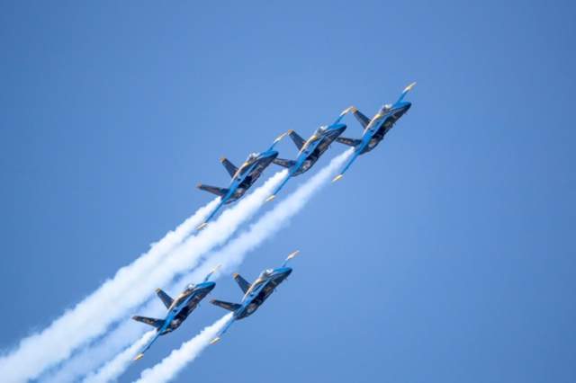 75th Blue Angels Florida beach show filled with firsts