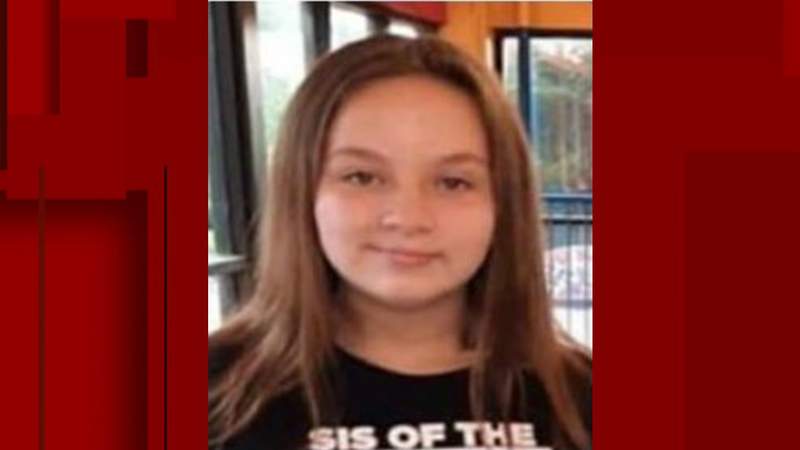 Missing child alert issued for 12-year-old Florida girl