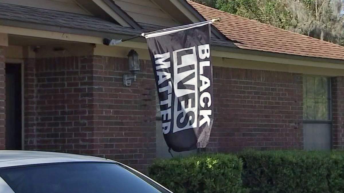 Black Lives Matter flag becomes issue in Florida community