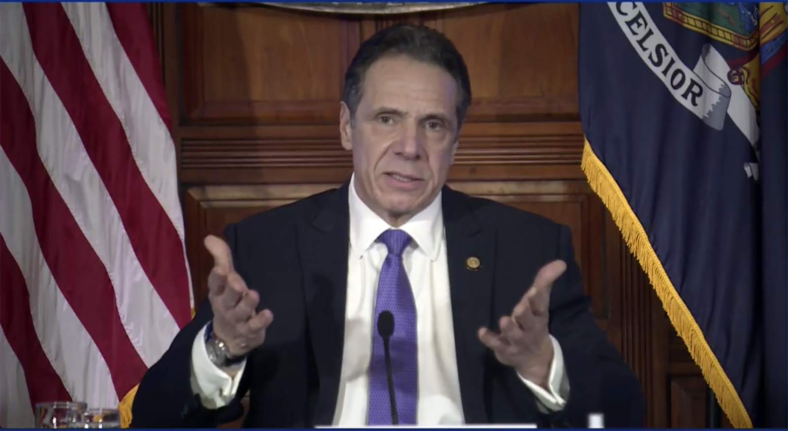Cuomo addresses harassment claims, vows to stay in office