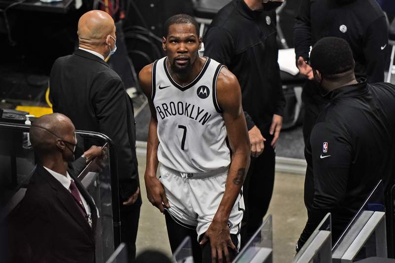 Durant back for Nets after 3-game absence with thigh injury