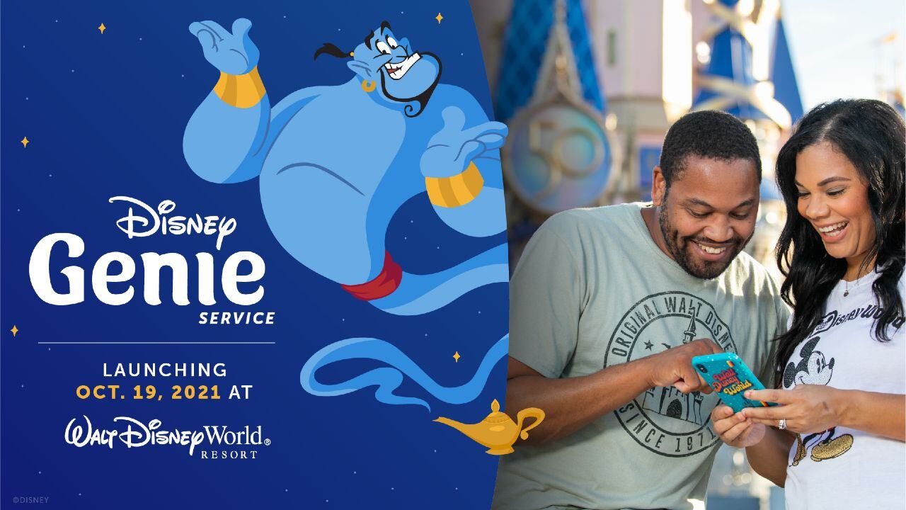 Disney ‘Genie’ launches out of the lamp on Oct. 19