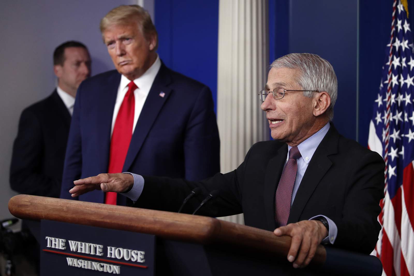 Trump threatens to fire Fauci in rift with disease expert
