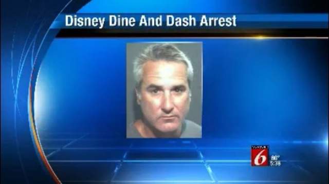 Orange County deputies arrest 'Disney dine-and-dasher'