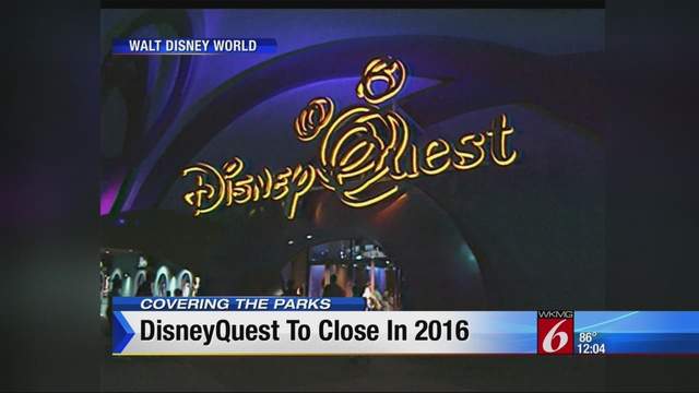 DisneyQuest at Downtown Disney to close in 2016