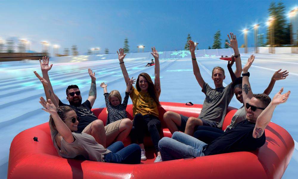 You can now snow tube in Florida