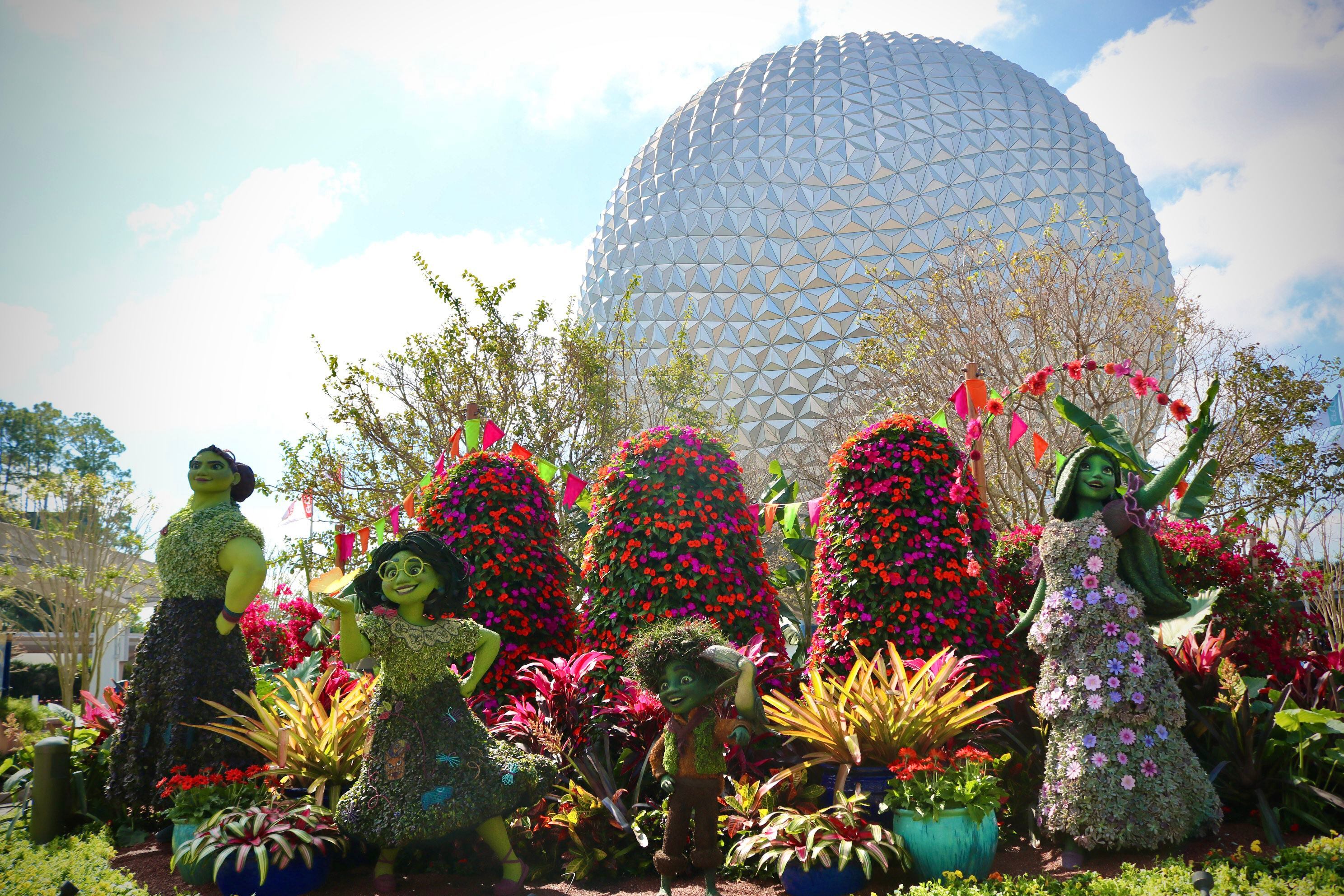 Blooming details to the 2023 EPCOT International Flower and Garden Festival