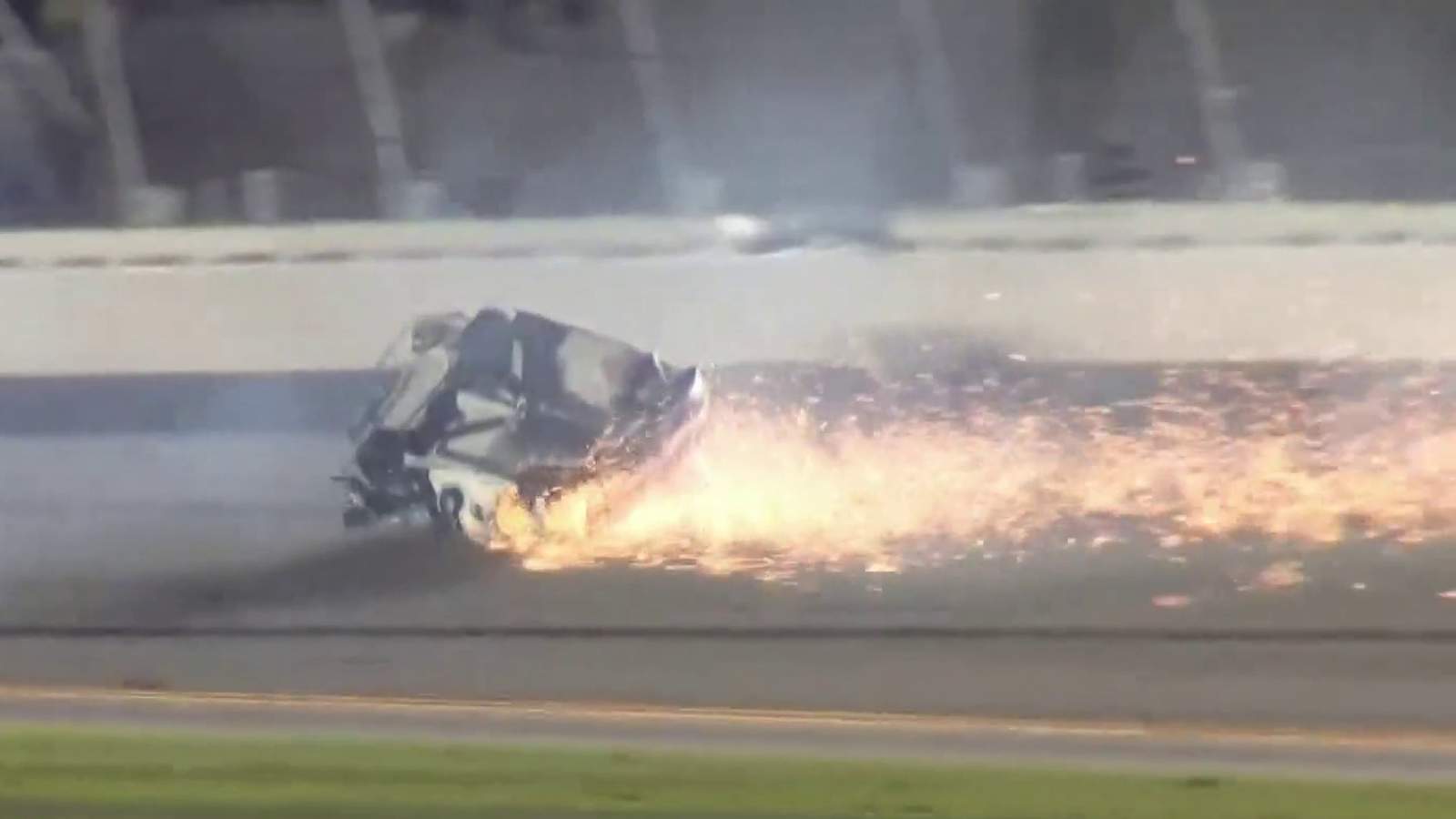 Ryan Newman awake, speaking with family after fiery crash at Daytona 500