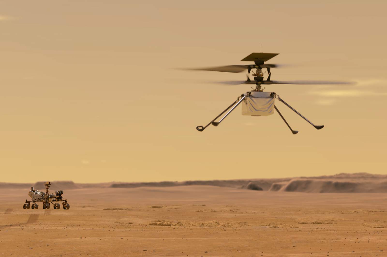 NASA’s helicopter awaiting new target date for first Mars flight