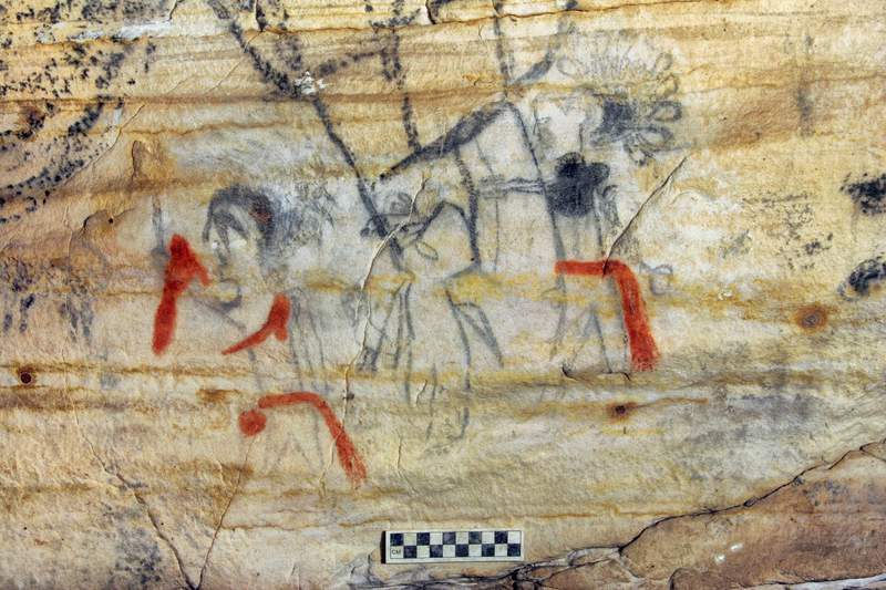 Missouri cave with ancient Native American drawings sold