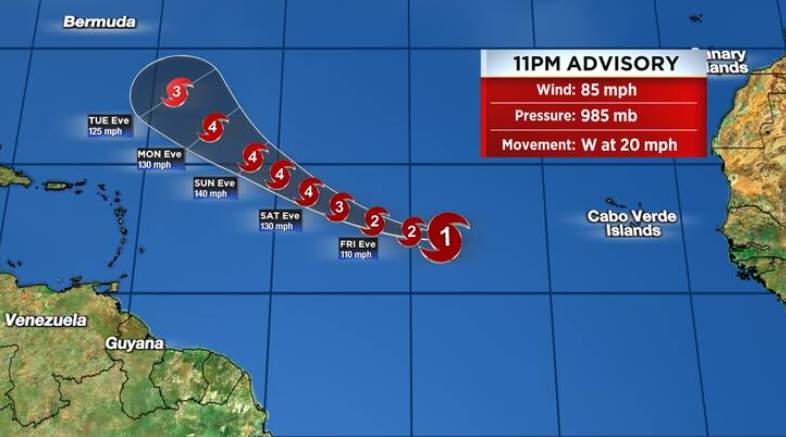 Tropics: Larry to grow into monster hurricane; Ida’s death toll rising in Northeast
