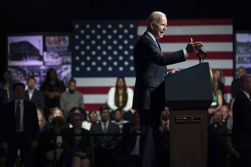 Biden pushes for US voting rights law as restrictions mount