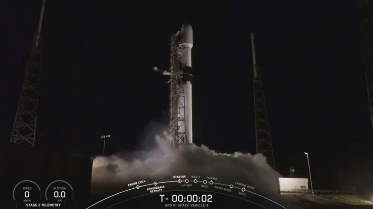 SpaceX scrubs launch of GPS satellite for U.S. Space Force and Air Force