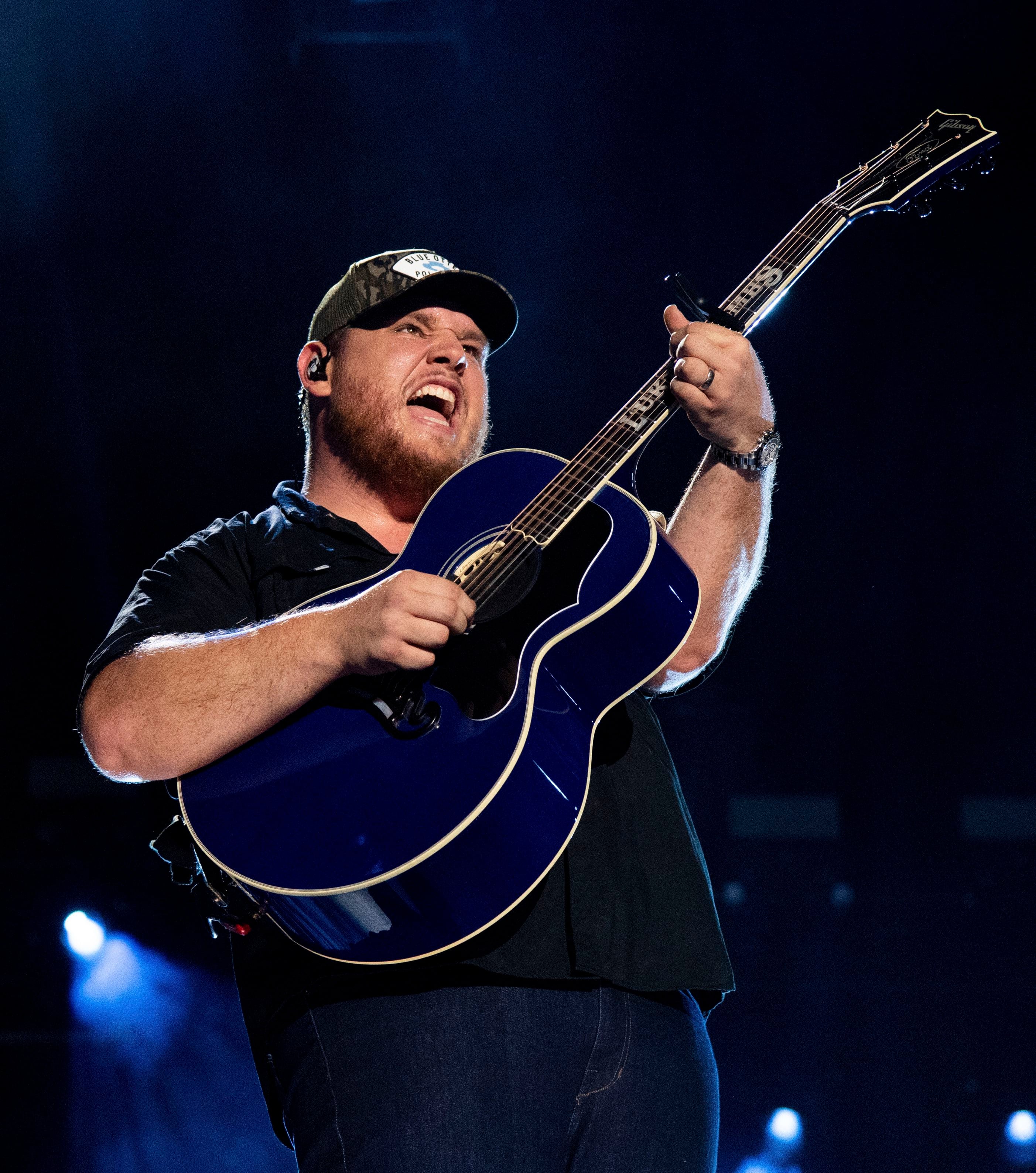 Song by song, country star Luke Combs grows into stadiums