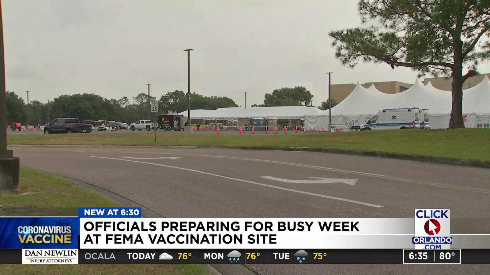 FEMA mass vaccination sites to offer first doses of Pfizer again this week