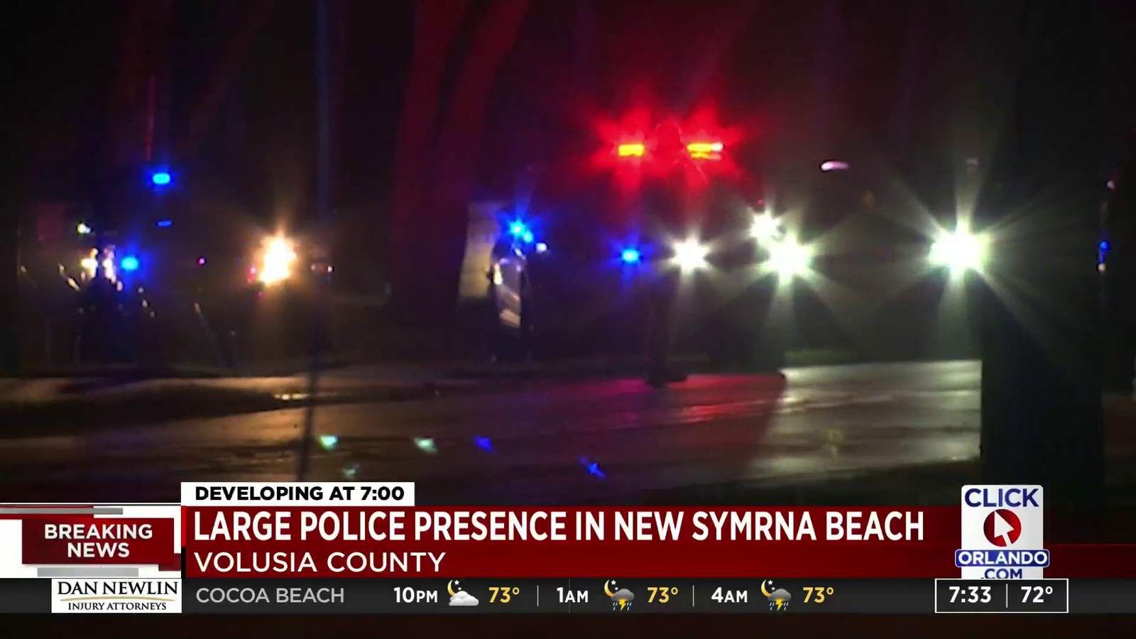 Man killed, officer wounded in New Smyrna Beach shooting, deputies say