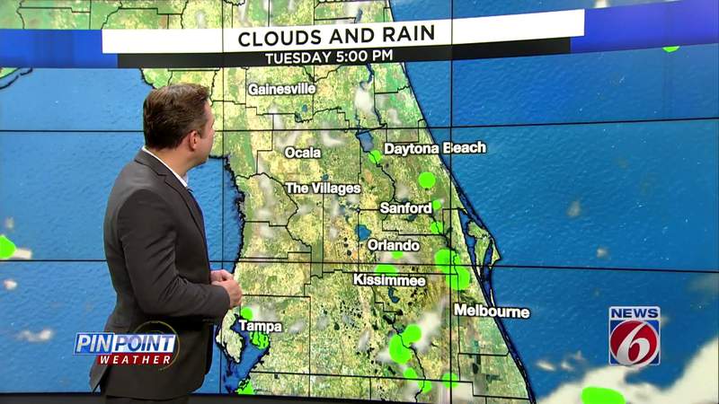Nice day on tap in Central Florida; another cooldown on the way