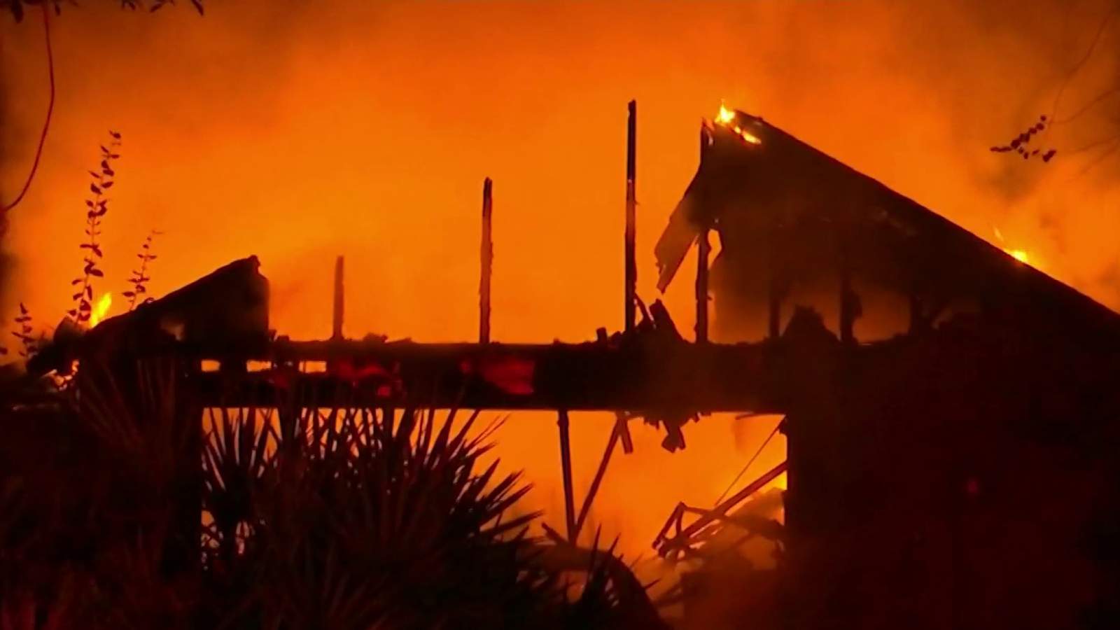 DeBary fire destroys home; 1 critically injured