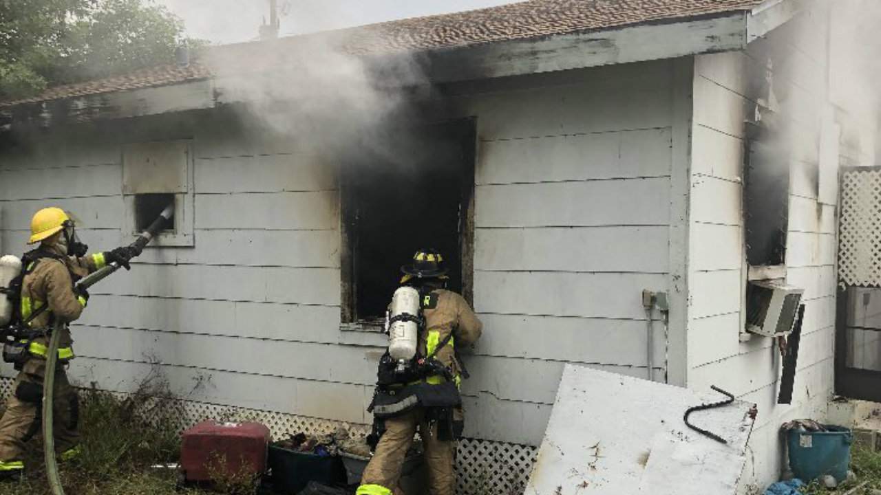 Fire engulfs home in Rockledge, authorities say