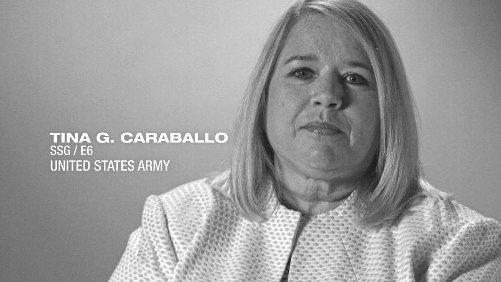 U.S. Army SSG/E6 Tina Caraballo shares her story