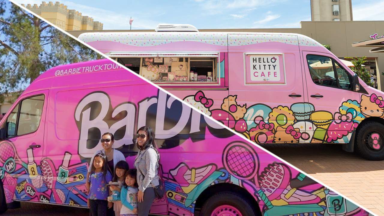 Ready to shop? Check out Hello Kitty Café Truck & Barbie Pop-Up Truck at The Florida Mall