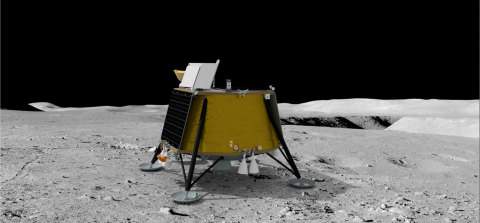 SpaceX selected to launch another moon lander carrying NASA science