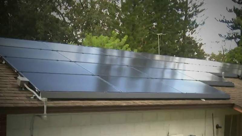 Solar panel customer says company took his money, abandoned project