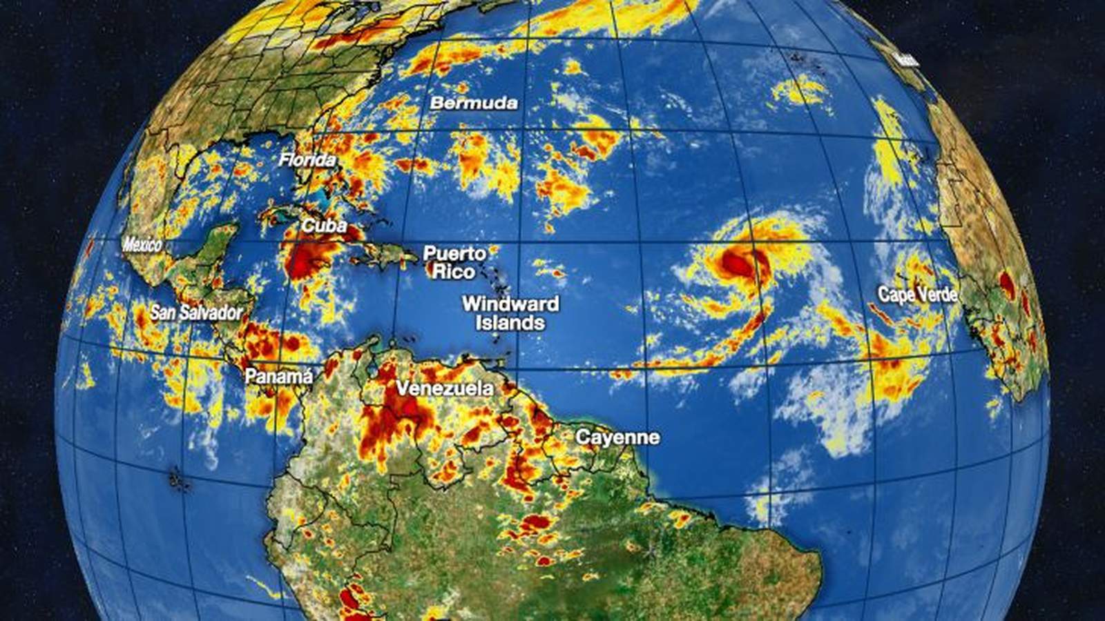 LIVE TRACK: Tropical storms Paulette, Rene and 2 other systems to watch