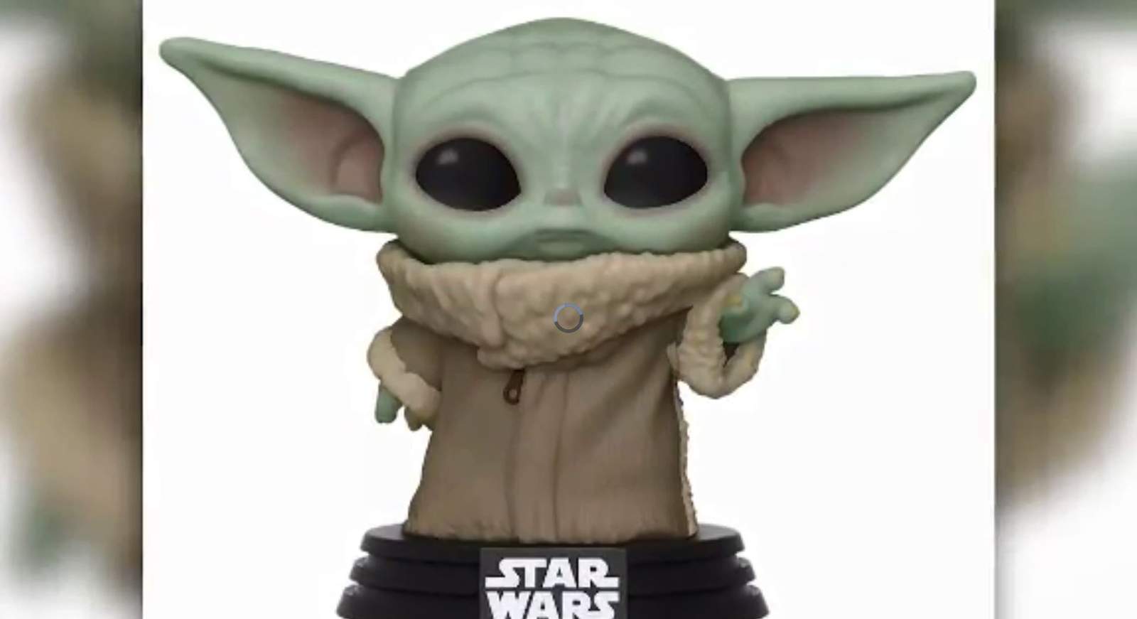 Baby Yoda toys not available in time for Christmas