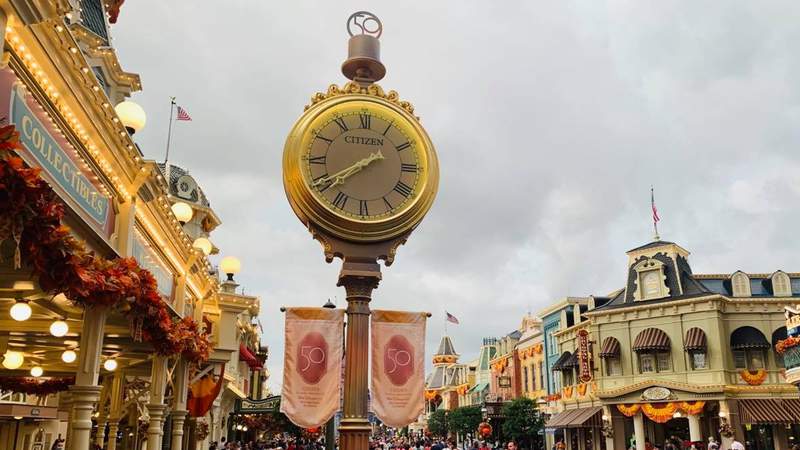 ‘Every minute is magic:’ Disney’s Citizen main street clock gets 50th anniversary touch