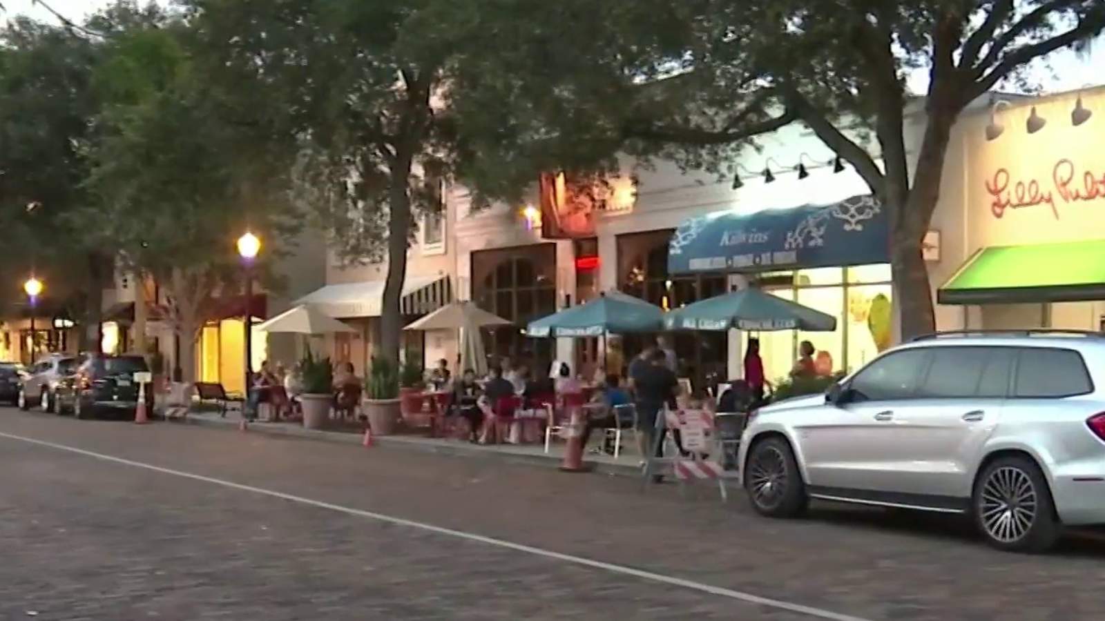 People enjoy Sunday outside in Winter Park, even as COVID cases surge