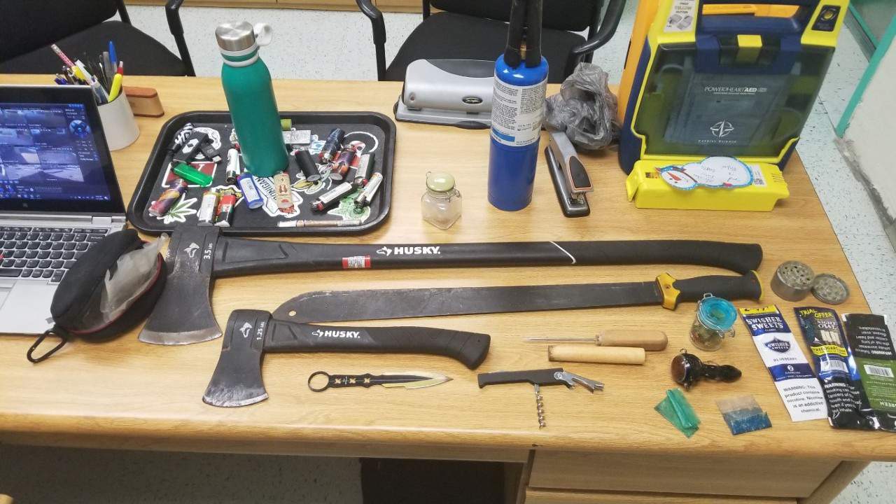Deputies: Pine Ridge student says he ‘forgot’ about axes, machete in his car