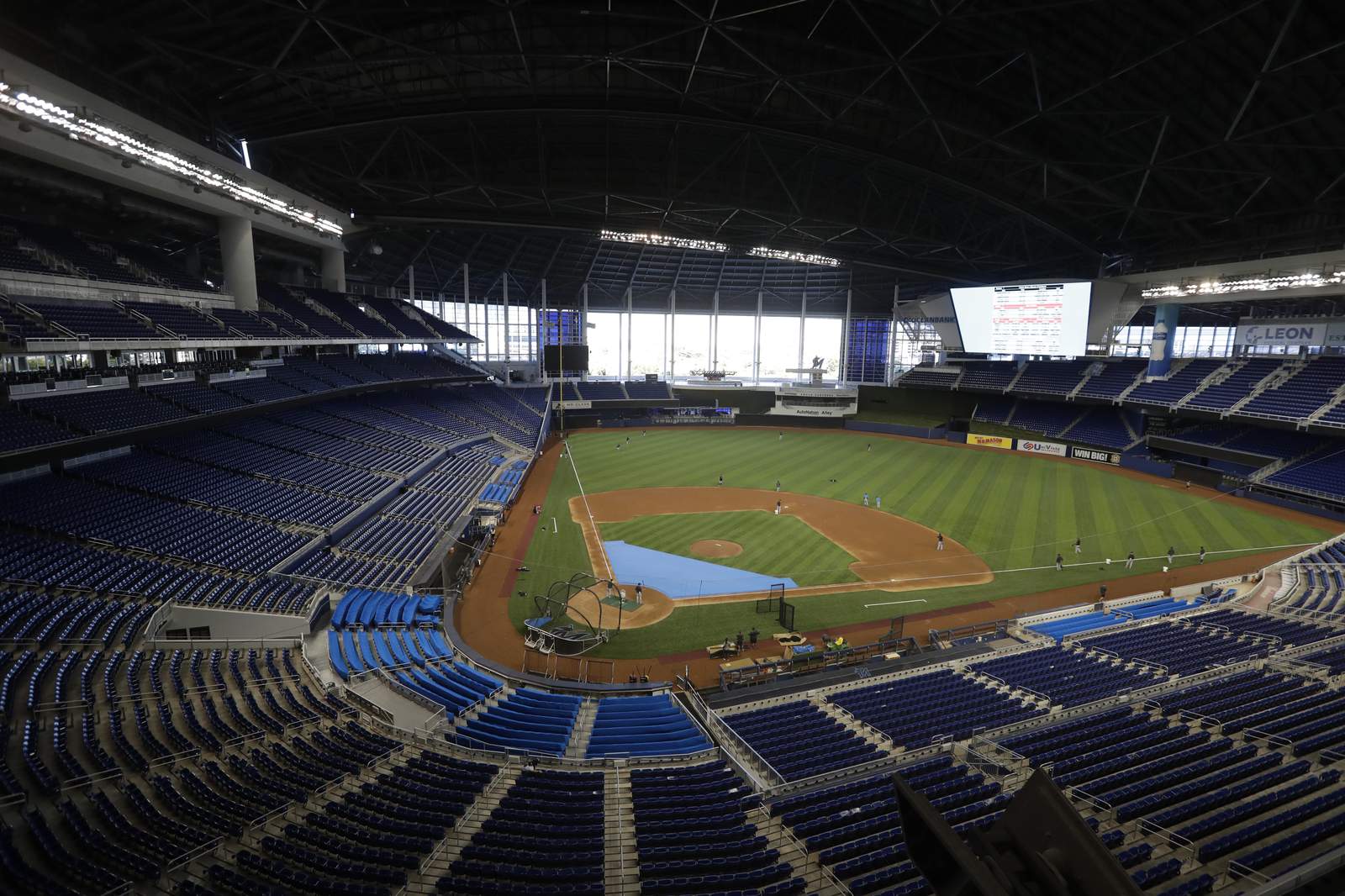 LEADING OFF: Marlins home at last, Cole seeks 20th straight