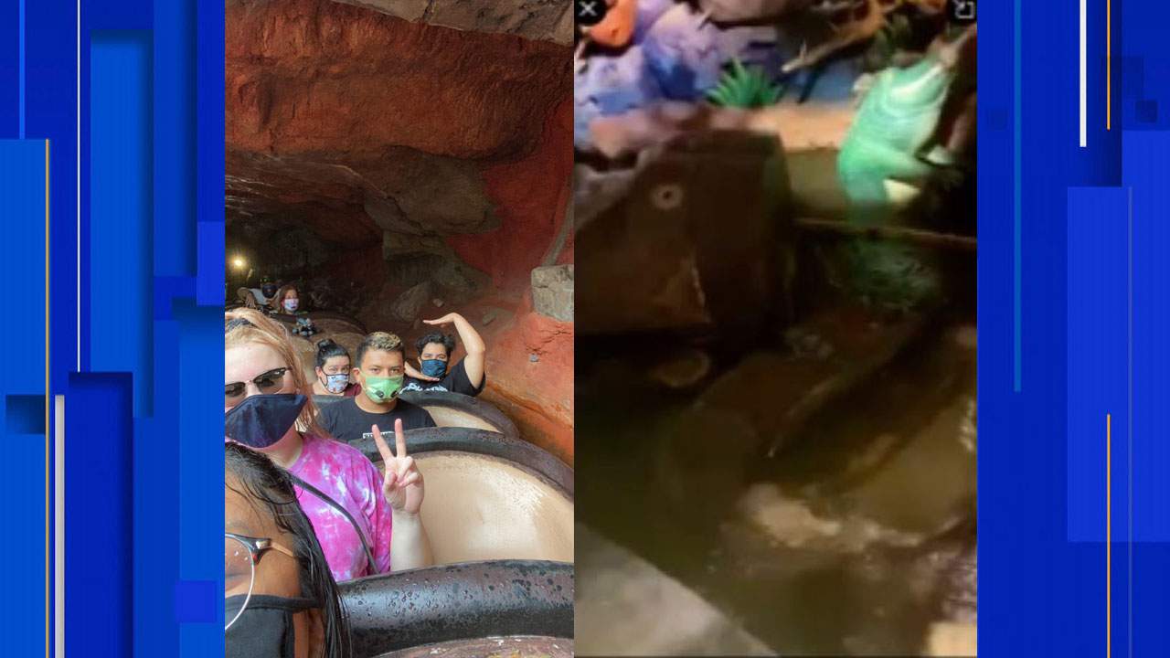 Guests soaked as Disney’s Splash Mountain ride takes on water