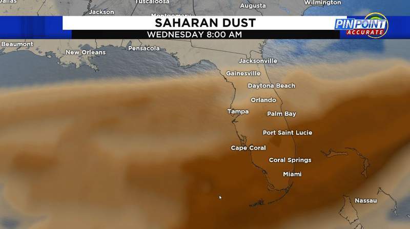 The Saharan dust is back! Here’s when especially vibrant sunrises, sunsets could return to Florida
