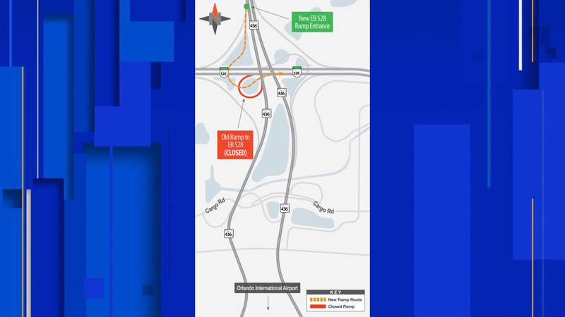 Traffic Alert: New flyover ramp set to open near Orlando International Airport