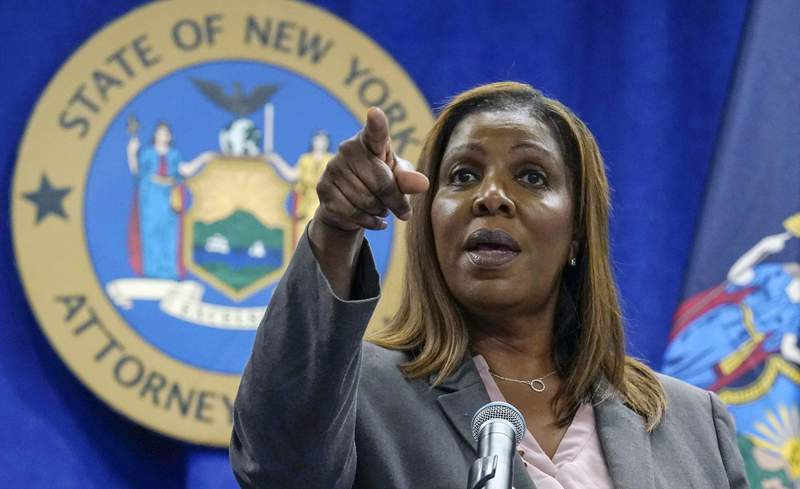 AP Sources: Letitia James will run for New York governor