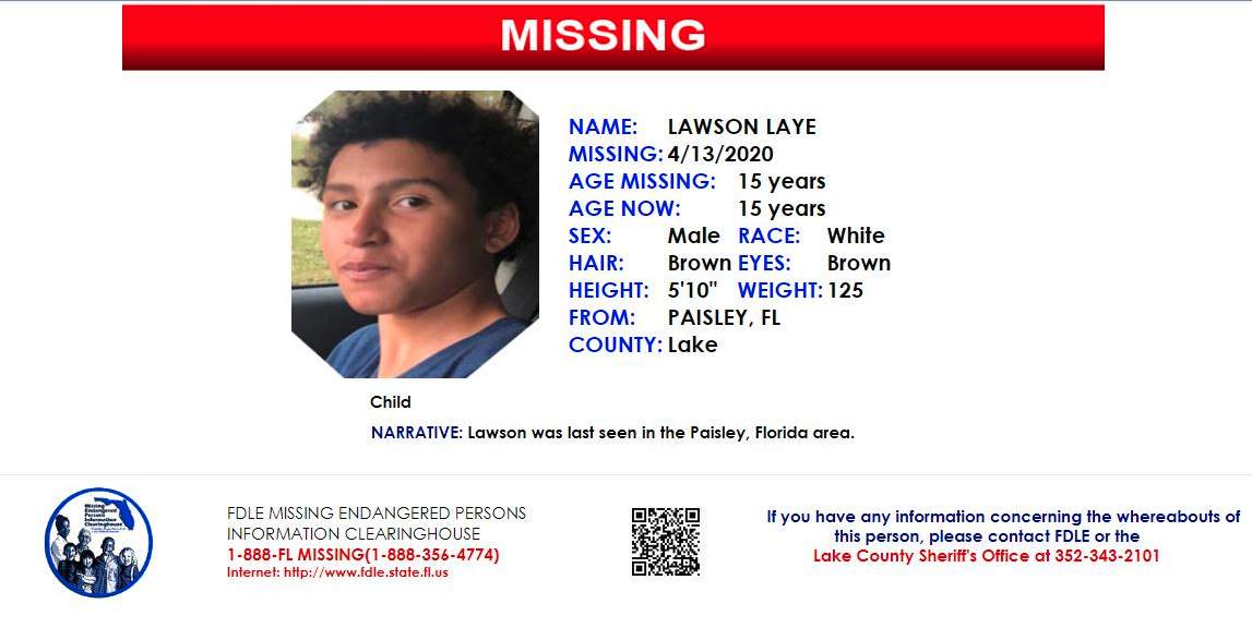 Missing Lake County Teen Found Safe