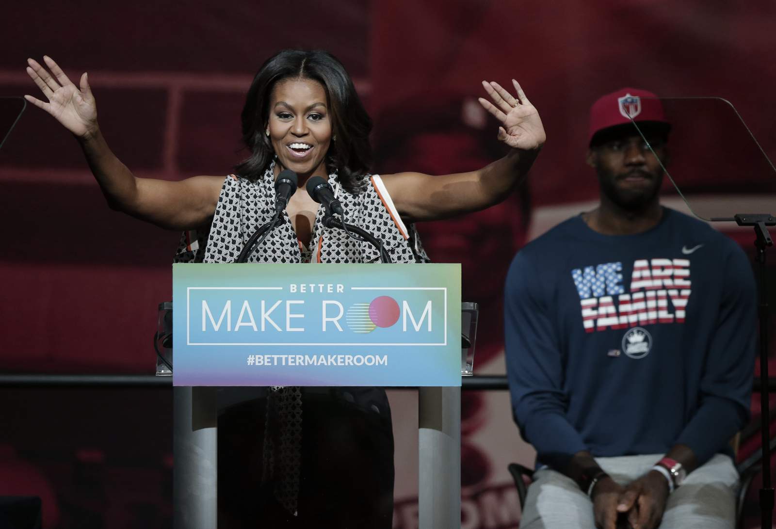 Michelle Obama, LeBron James team to help boost early voting